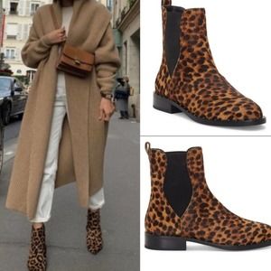 NEW Rebecca Minkoff‎ Sabeen Calf Hair Chelsea Boots Size 6.5